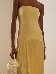 Susan Sunshine Yellow Maxi Dress Newgew Dresses