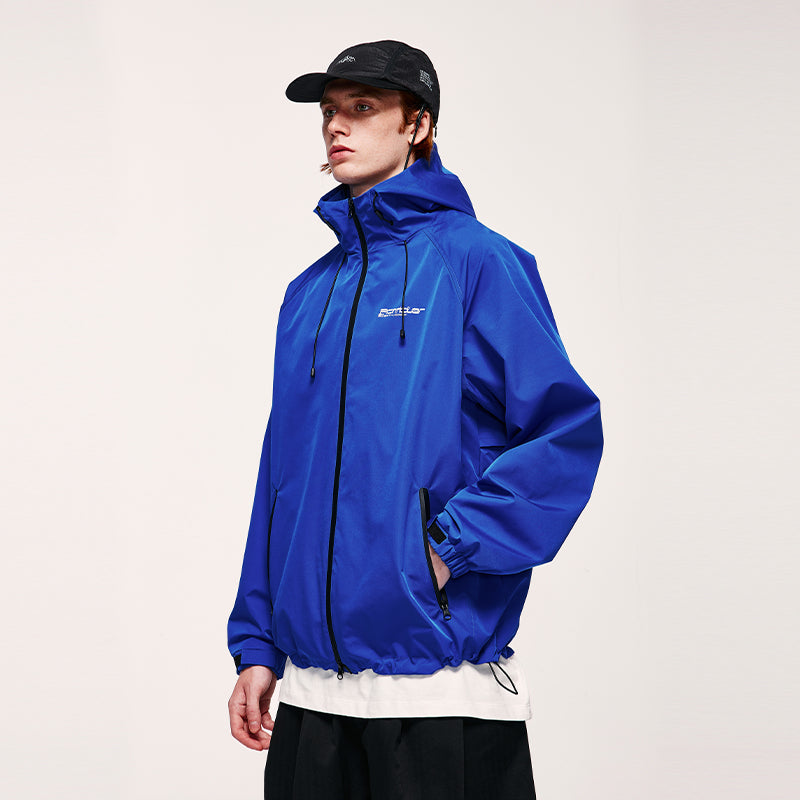 Zip Up Water Repellent Hooded Jacket Newgew