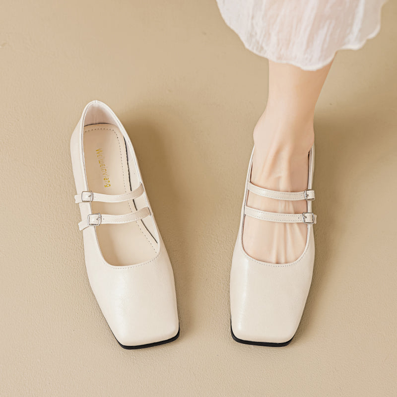 Women Minimalist Solid Soft Flat Casual Shoes Newgew Shoes