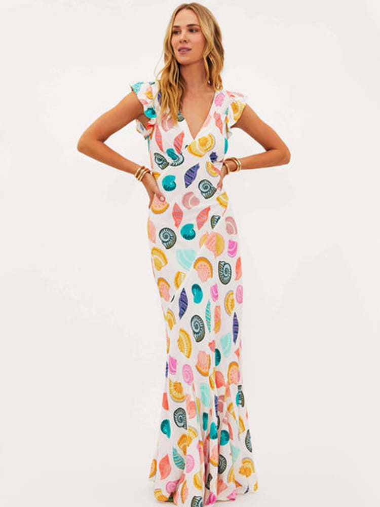 Elodie Dress Coastal Jewel Newgew Dresses