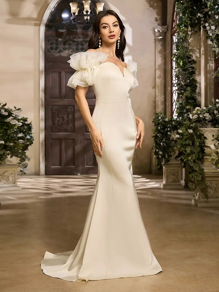 Strapless Mesh Back Dress Newgew Dresses