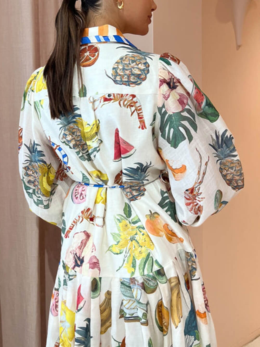 Theo Shirtdress In Multi Newgew Dresses