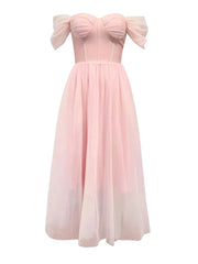 Mesh Panel Tube Dress Newgew Dresses