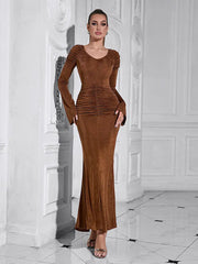 Long Sleeve Mermaid Dress Newgew Dresses