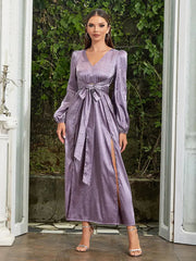Elegant V-Neck Dress Newgew Dresses