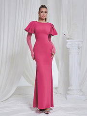 Elegant Mesh Long Sleeve Dress Newgew Dresses