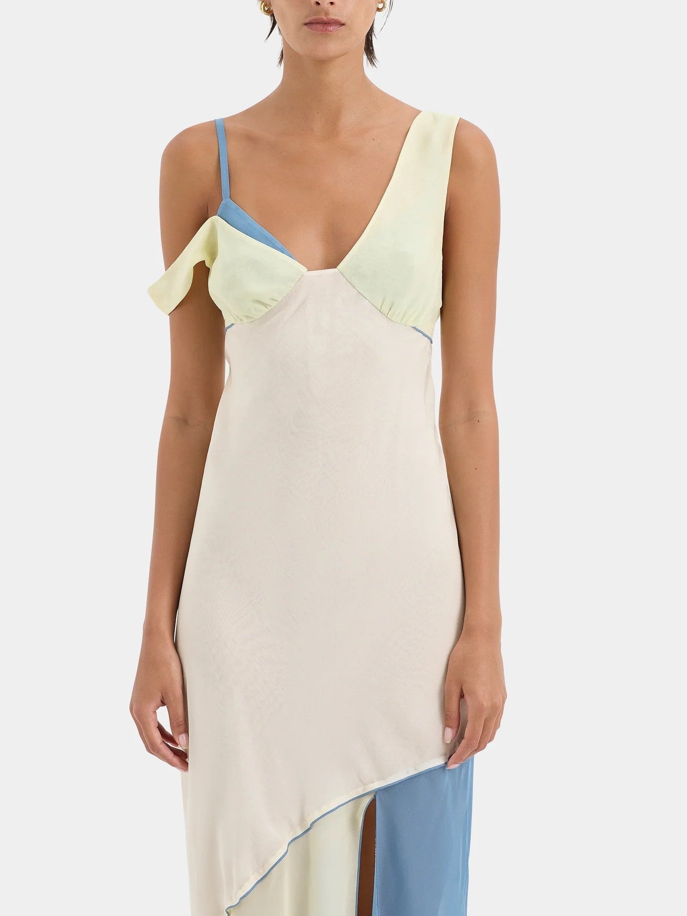 Thames Splice Midi Dress Newgew Dresses
