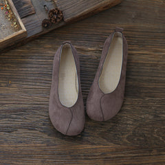 Women Retro Flat Comfortable Flats Casual Shoes Newgew Shoes