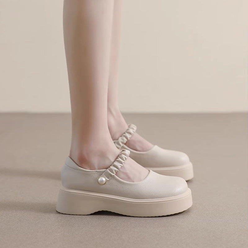 Women Minimalist Soft Leather Mary Jane Shoes Newgew Shoes