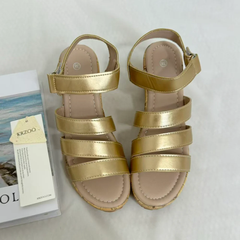 High-Heeled Single-Strap Beach Sandals PinTow