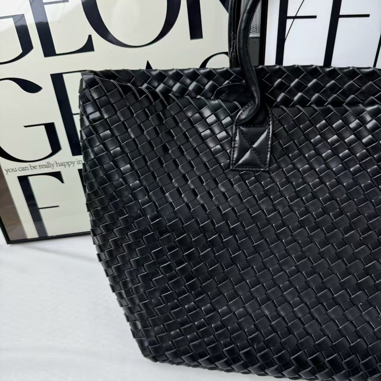 Woven Tote Bag Large Capacity PinTow