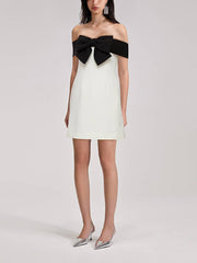 Off Shoulder Bow Dress Newgew Dresses