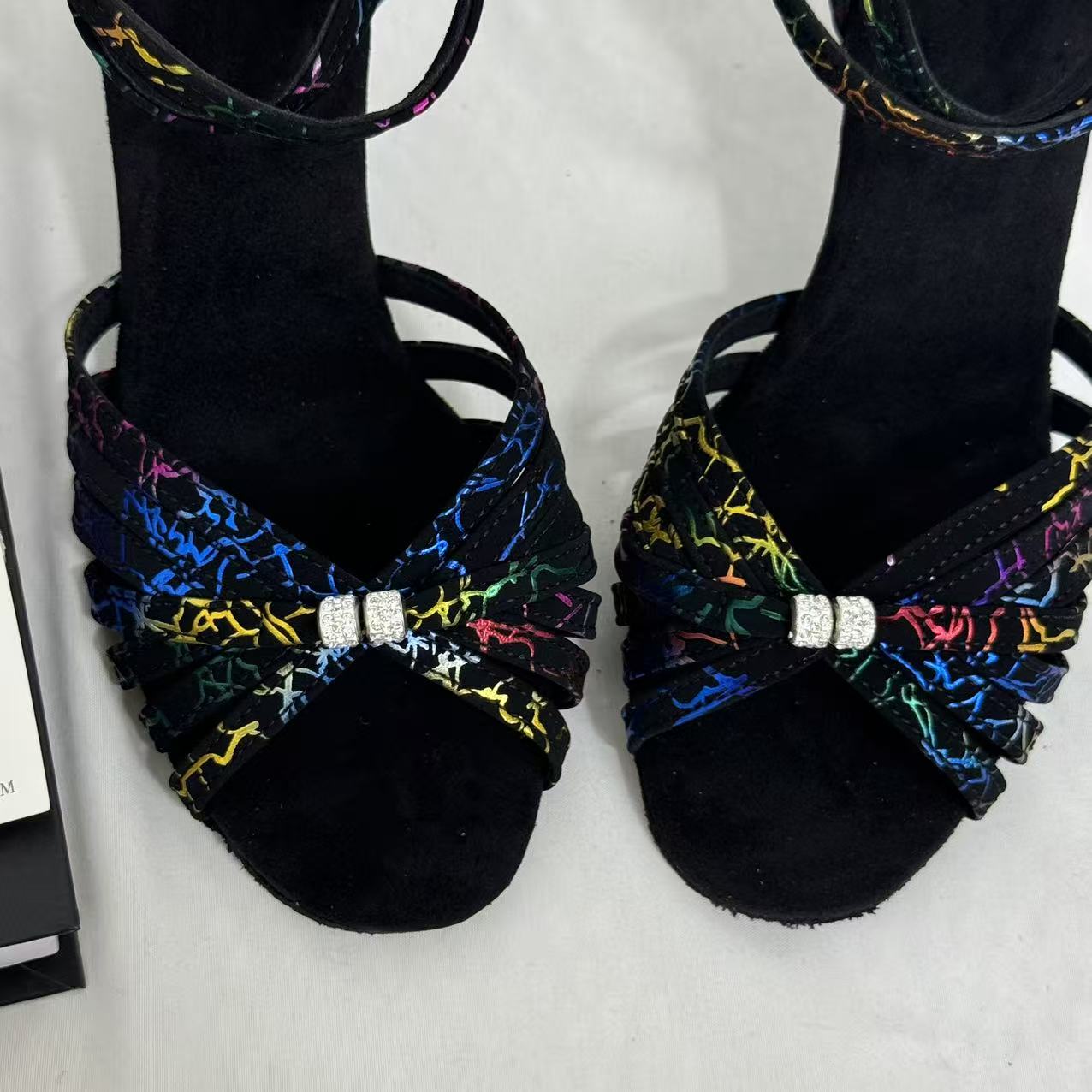 Soft-Soled Indoor High-Heeled Dance Shoes PinTow