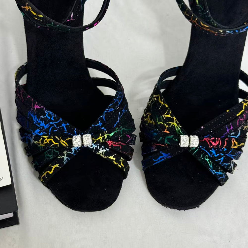Soft-Soled Indoor High-Heeled Dance Shoes PinTow