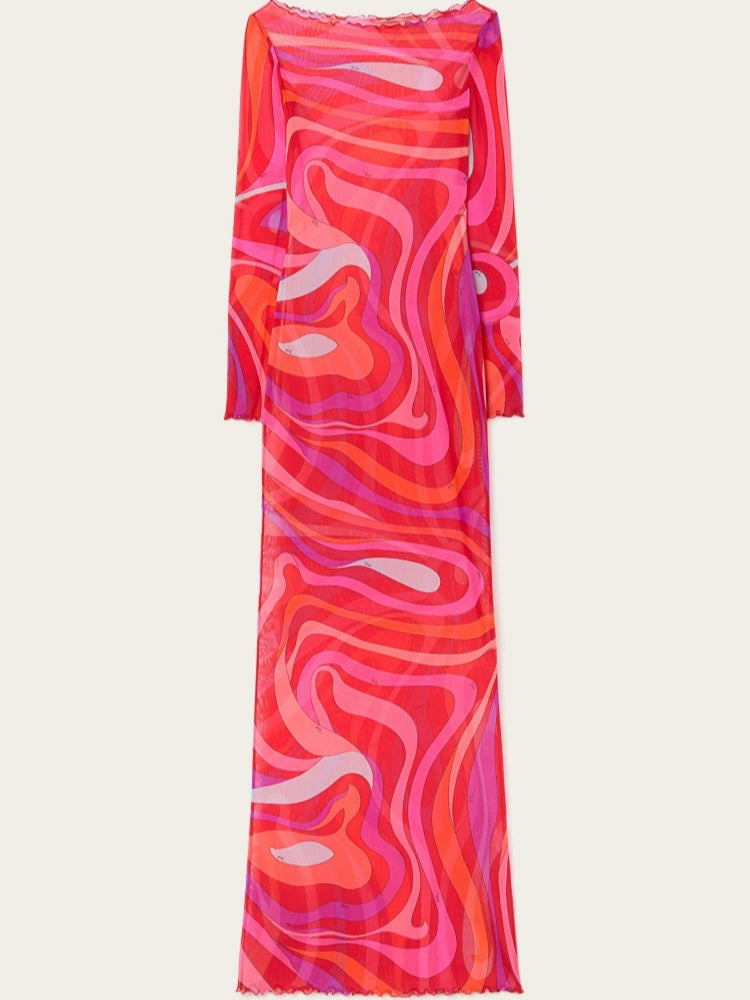 Marm Chiffon Maxi Dress Newgew Dresses