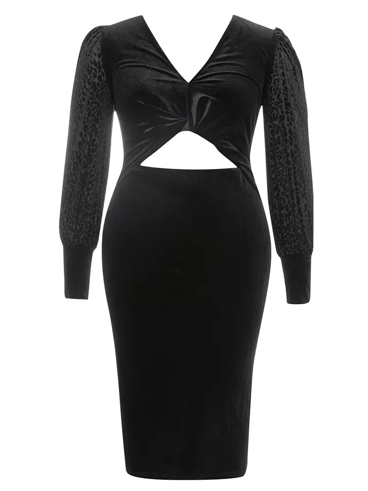 Cutout Evening Dress Newgew Dresses