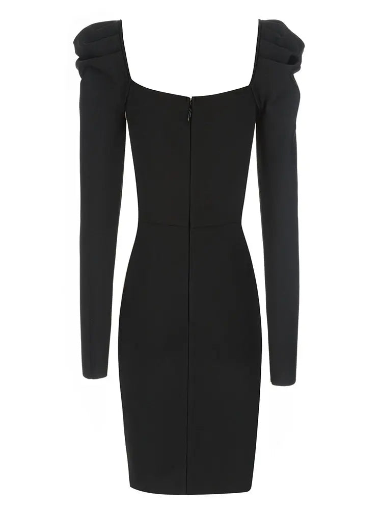 Fashionable Lace V-Neck Party Dress Newgew Dresses