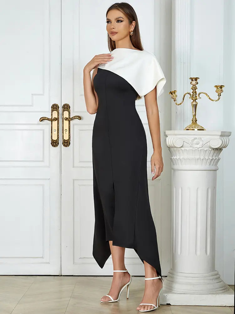 Black & White Bodycon Dress Newgew Dresses