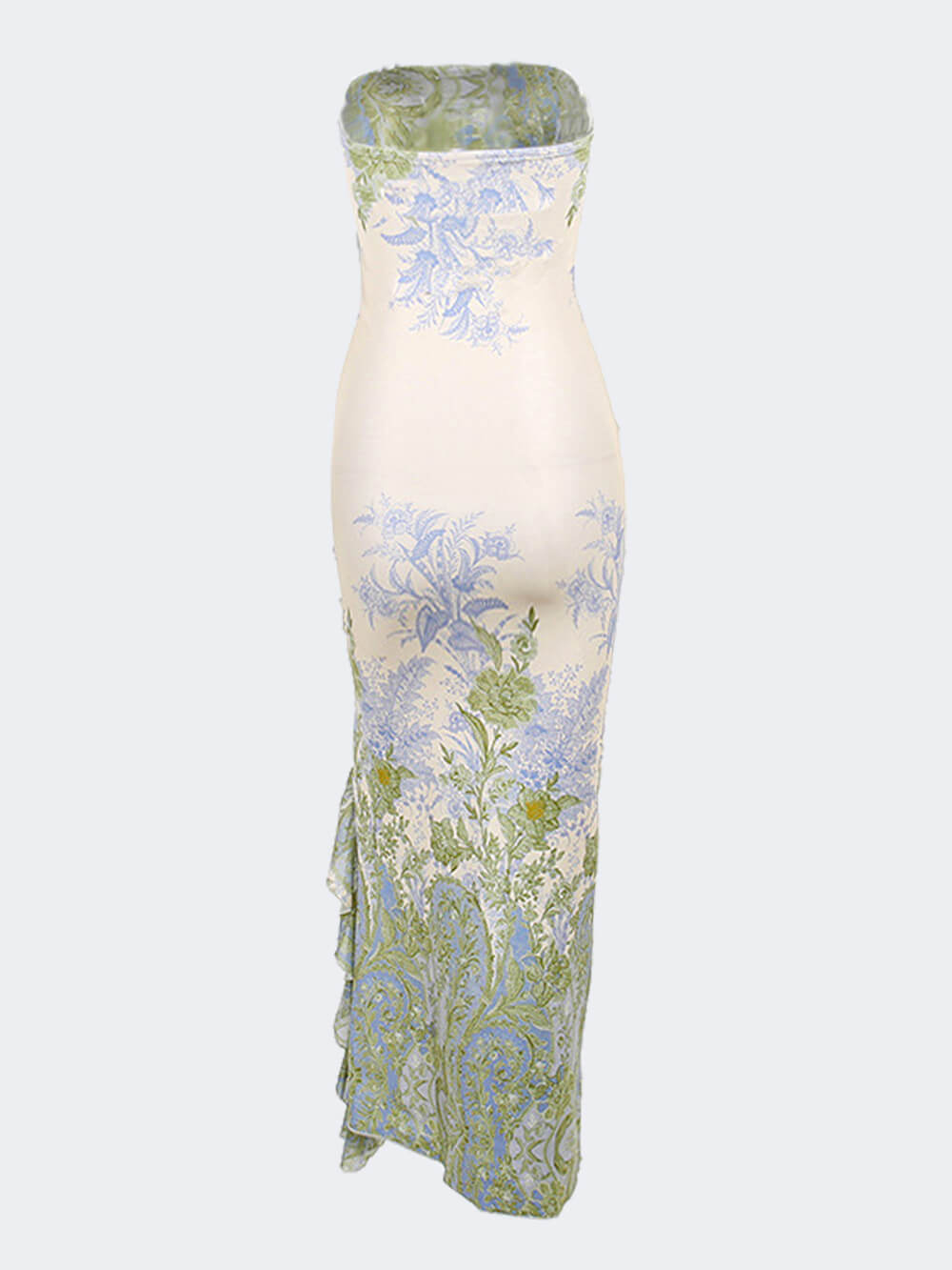 Floral Slit Maxi Dress Newgew Dresses