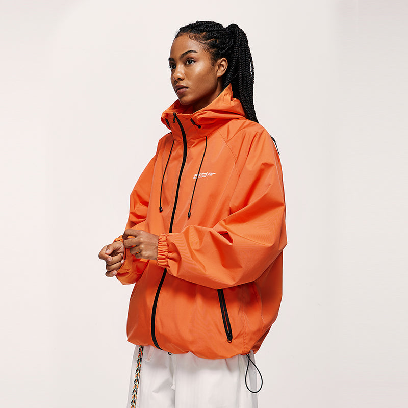 Zip Up Water Repellent Hooded Jacket Newgew