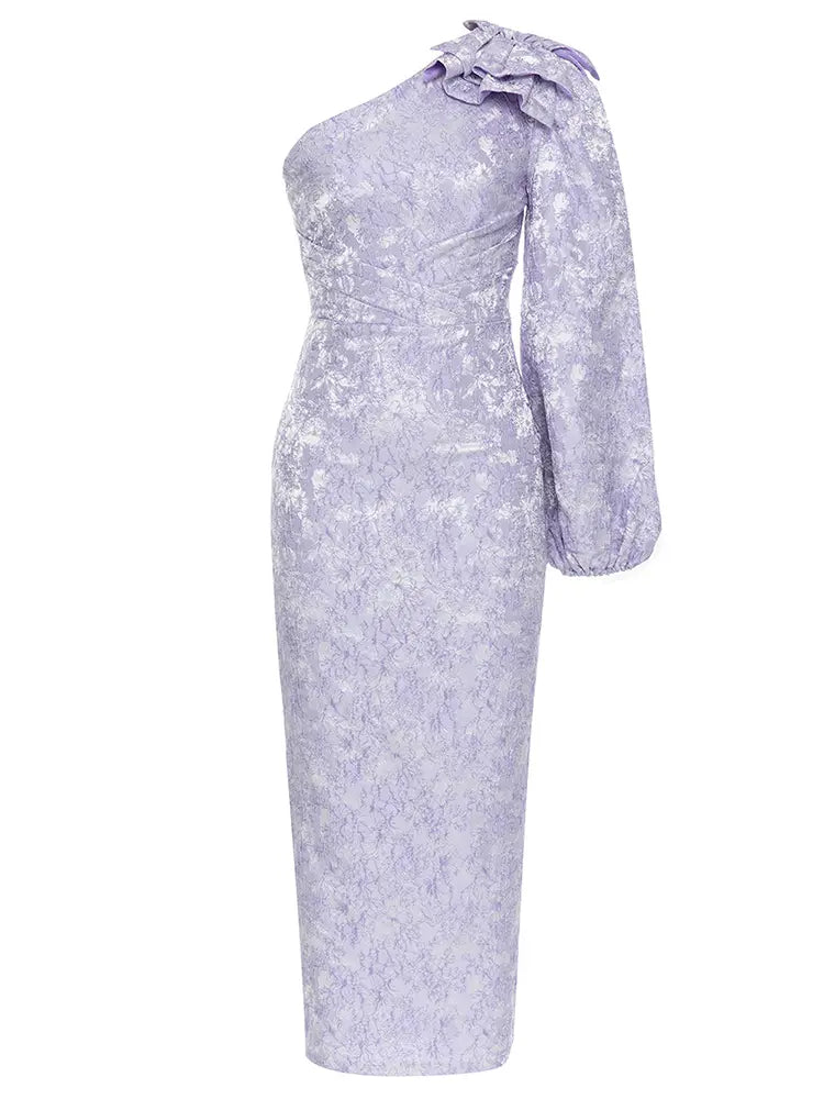 Fashionable Strapless  Long Sleeve Dress Newgew Dresses