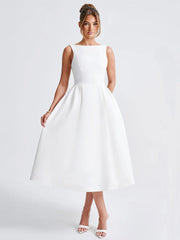 SLEEVELESS BACKLESS DRESS Newgew Dresses