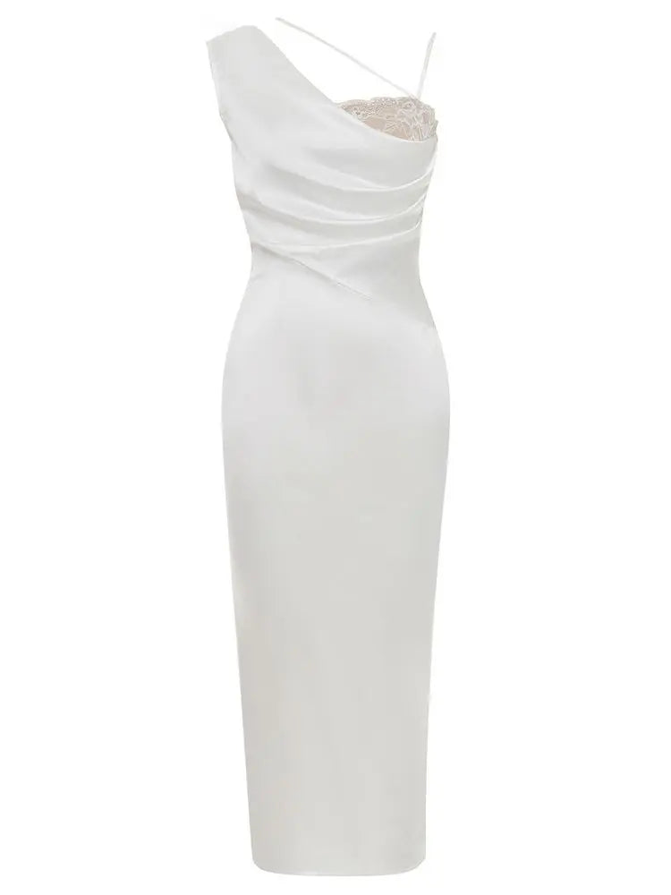 One-Shoulder Backless Dress Newgew Dresses