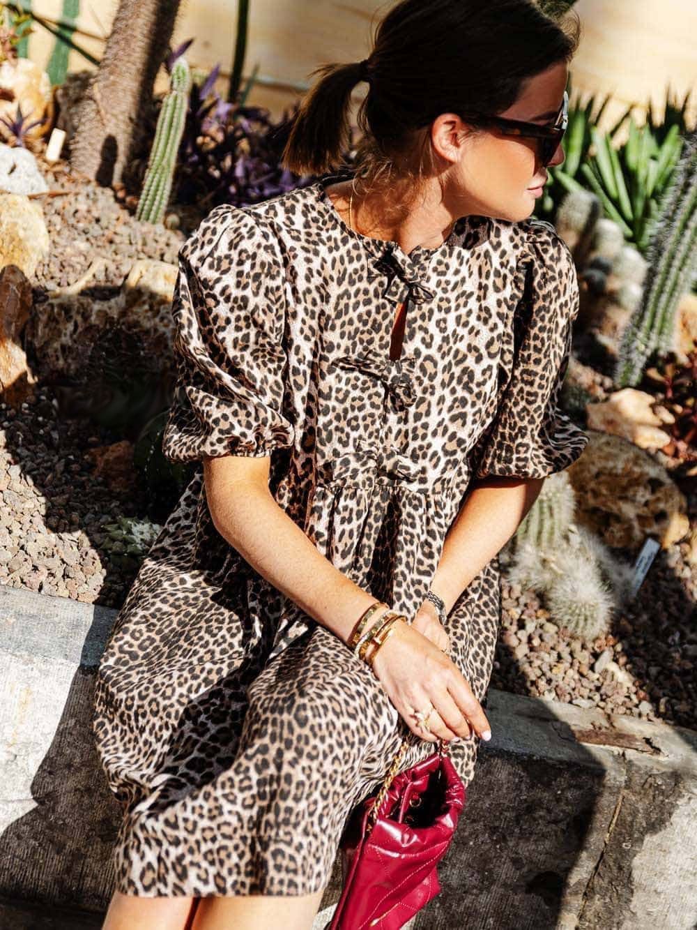 Freya Dress Leopard Newgew Dresses