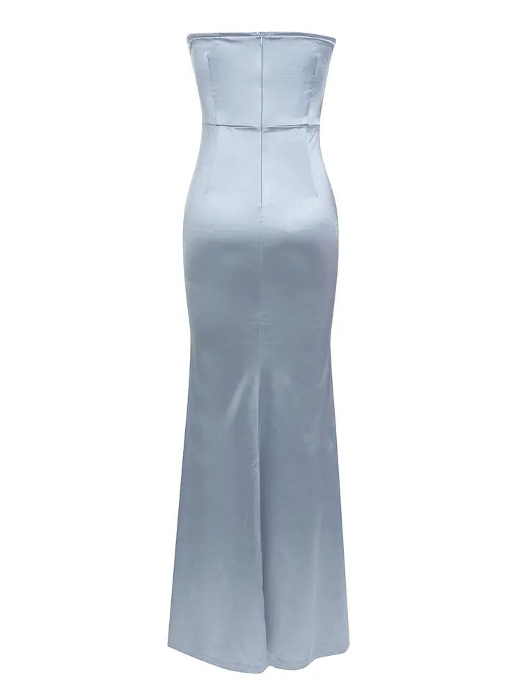 Strapless Fishtail Bodycon Evening Gown Newgew Dresses