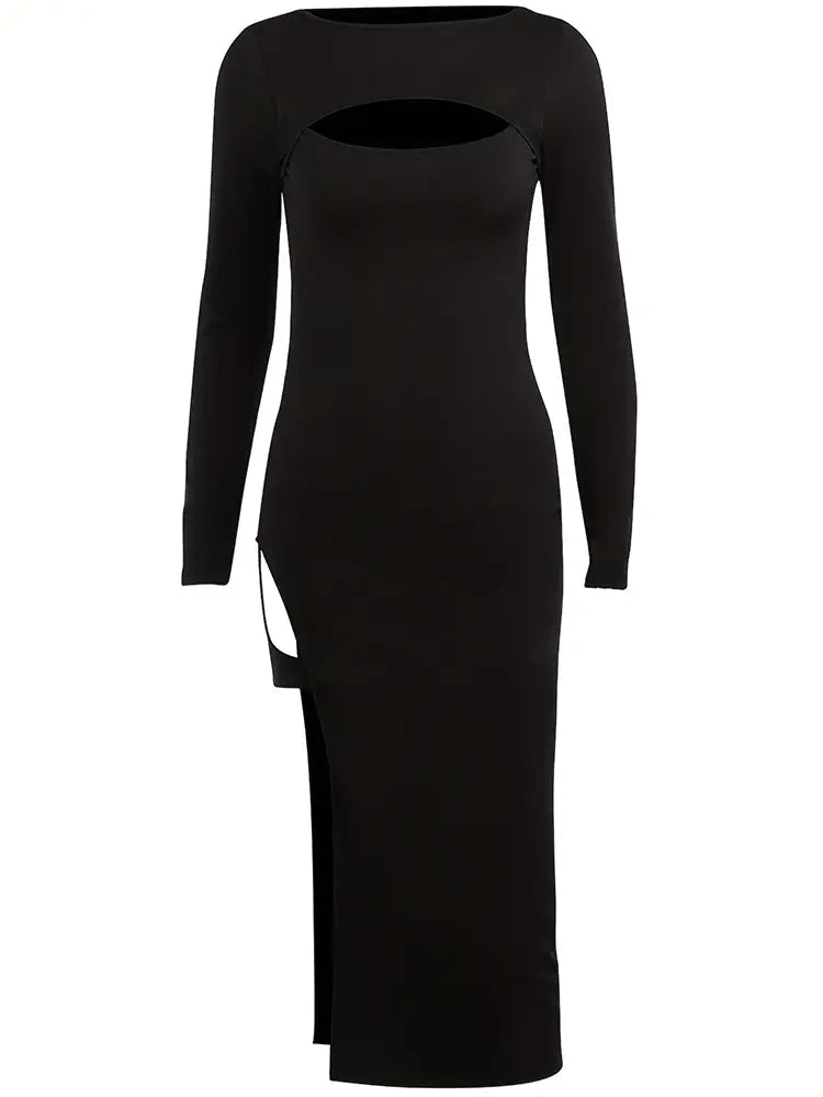 Strapless Long Sleeve Bodycon Dress Newgew Dresses
