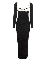 Fashion Strapless Long Sleeve Dress Newgew Dresses