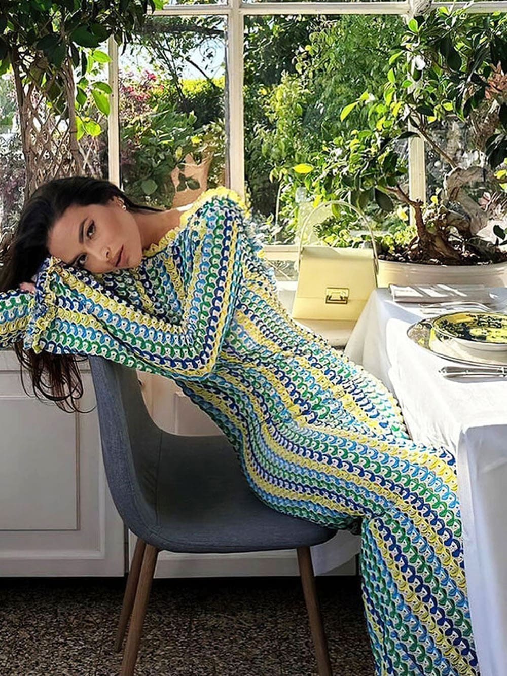 Maxi Dress Holiday Beach- Yellow Newgew Dresses