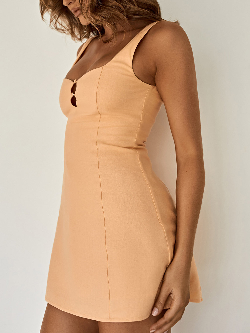 Sweetheart Neck Mini Dress Newgew Dresses