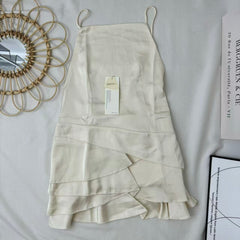 Lace-Covered Shawl-Neck Dress PinTow