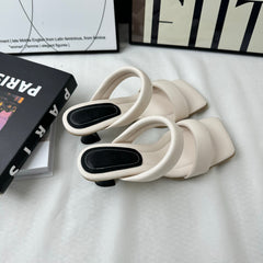 Soft Leather Slip-Resistant Slippers PinTow