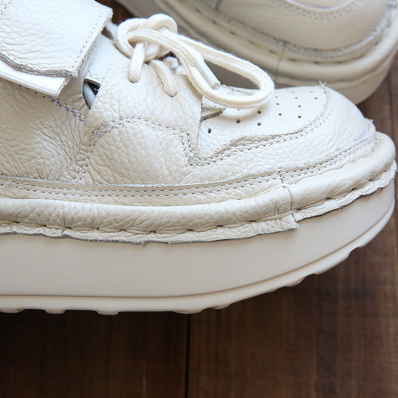 Women Retro Leather Thick Soled Comfort Shoes Newgew Shoes