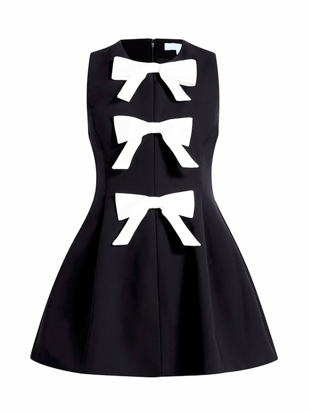 Silk Bow Charm Mini Dress Newgew Dresses