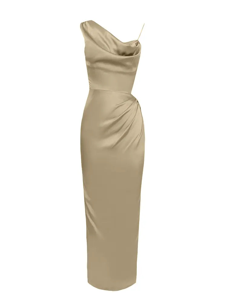 Hollow Waist Slit Bodycon Dress Newgew Dresses