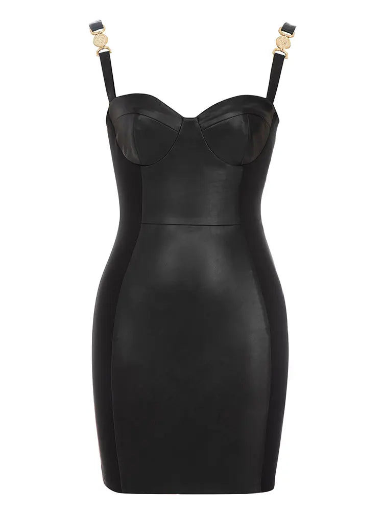 Strappy Backless Bodycon Mini Dress Newgew Dresses