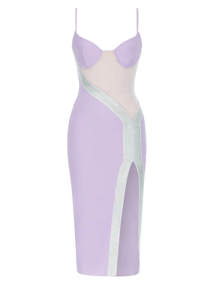 Vintage Backless Mesh Dress Newgew Dresses