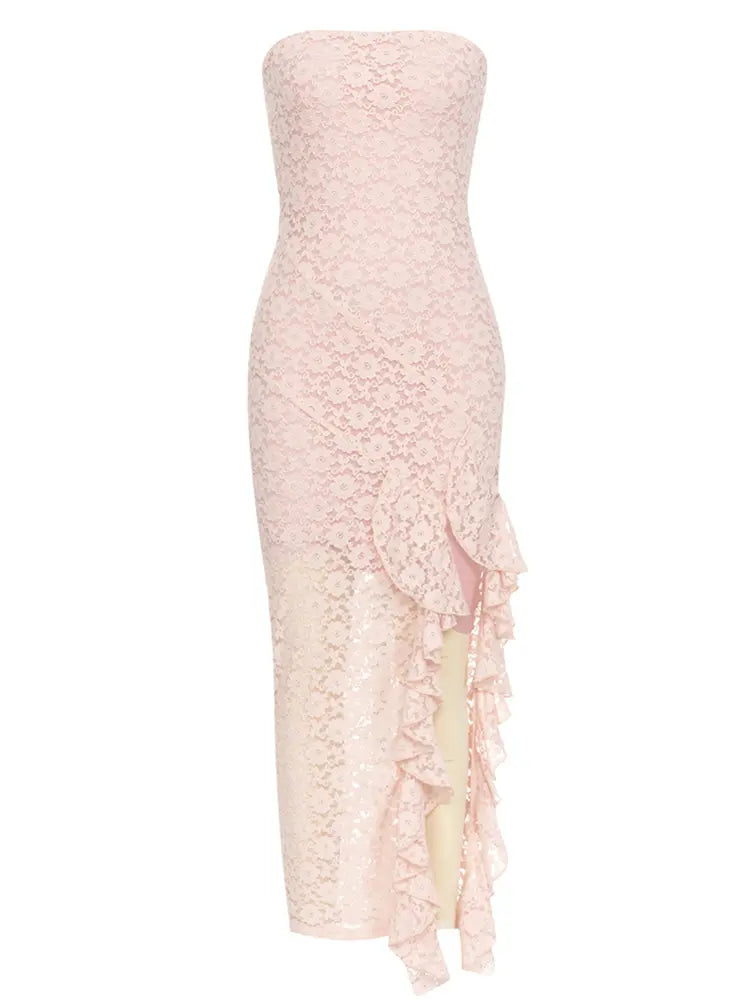 Elegant Lace Off-Shoulder Dress Newgew Dresses