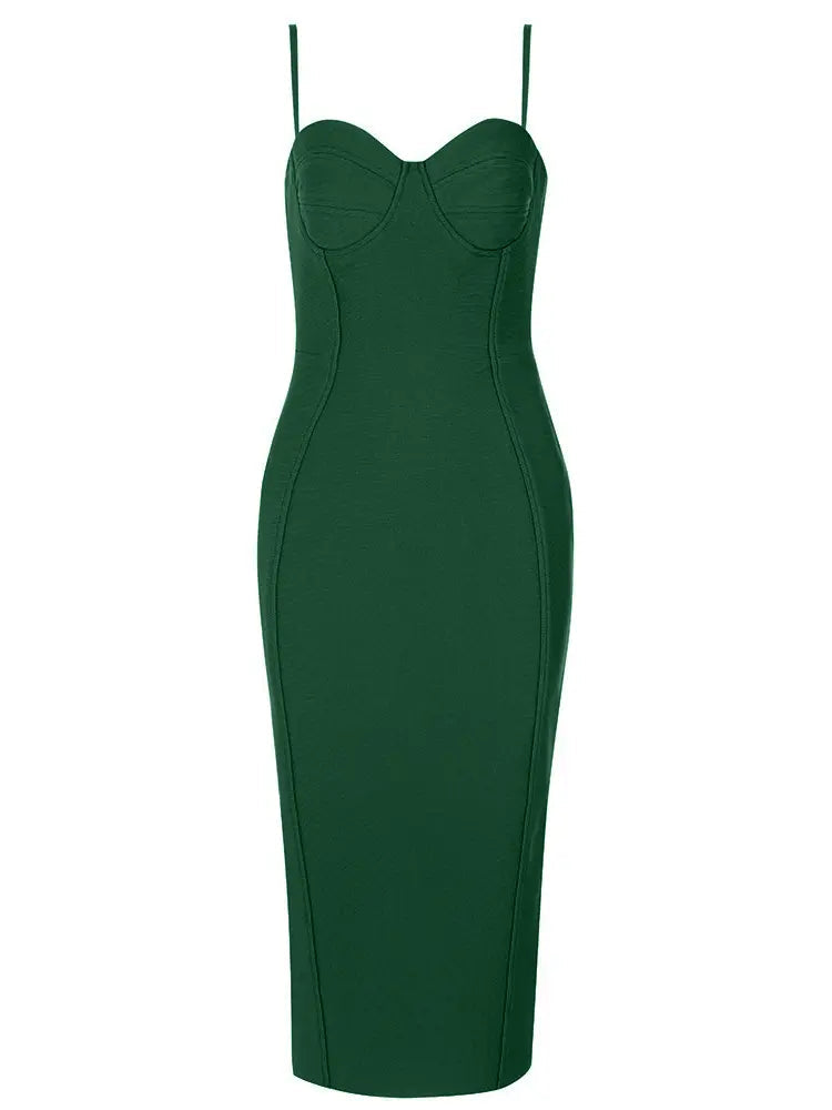Vintage Bandage Backless Dress Newgew Dresses