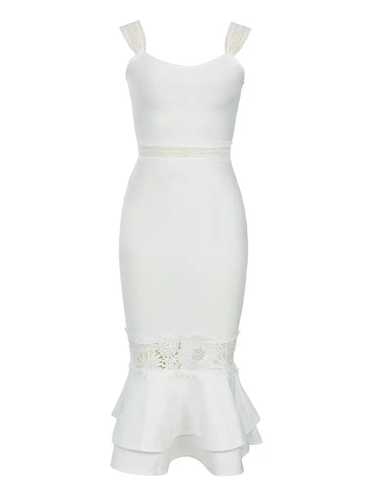 Lace Bandage Fish-tail Dress Newgew Dresses