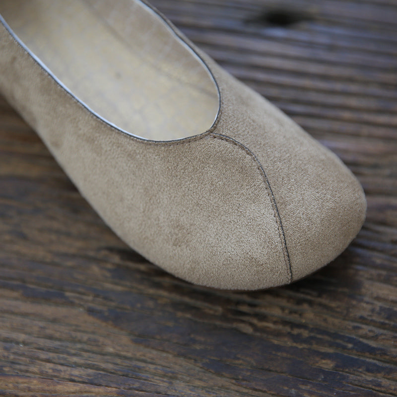 Women Retro Flat Comfortable Flats Casual Shoes Newgew Shoes