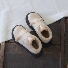 Women Retro Casual Minimalist Furred Boots Newgew Shoes