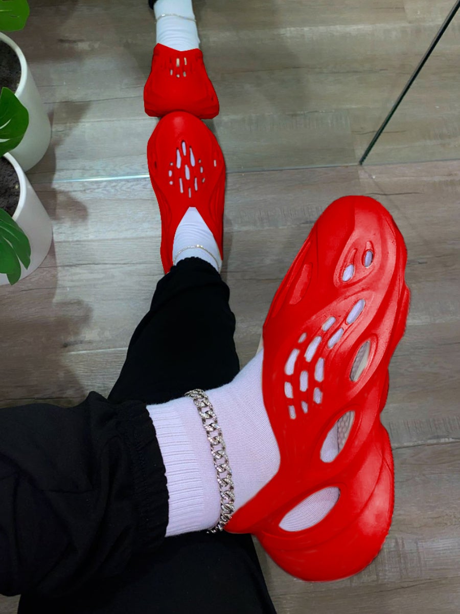 Solid Anti-skid Hollow-out Flat Shoes NewGew