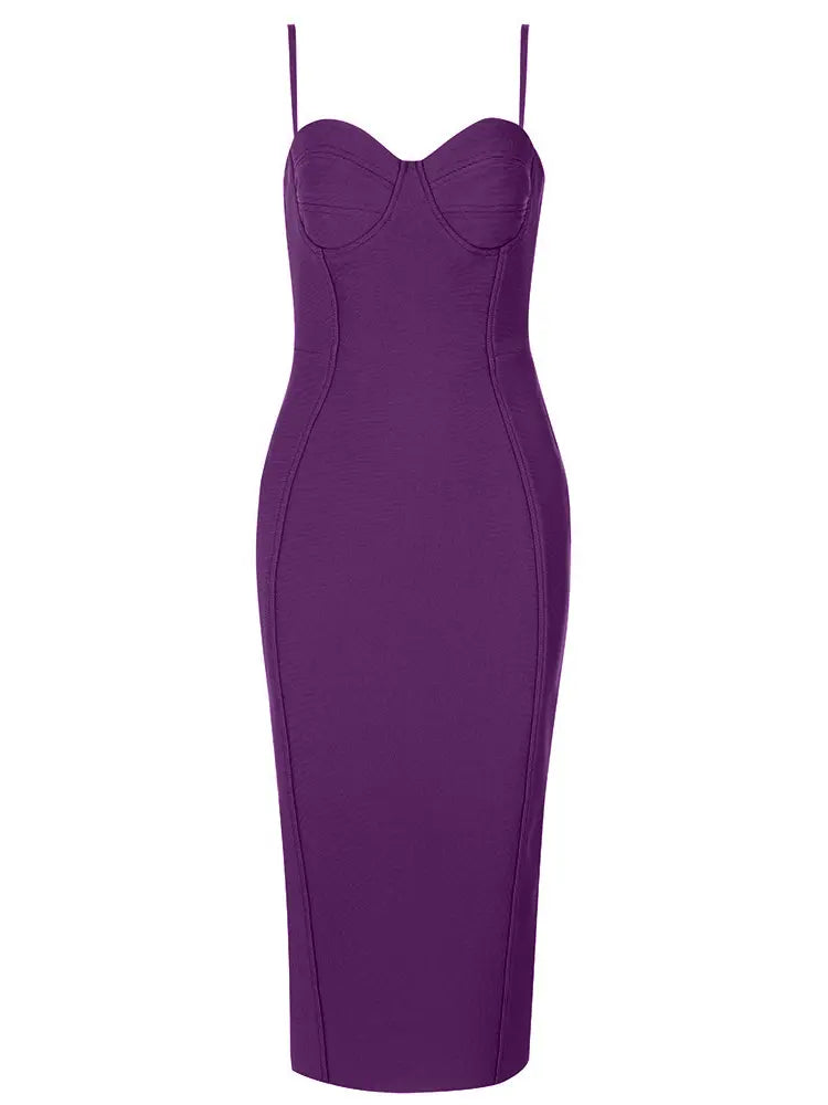 Vintage Bandage Backless Dress Newgew Dresses