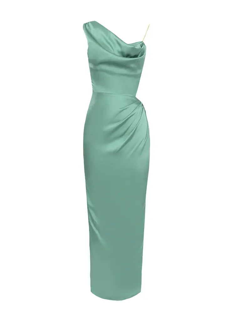 Hollow Waist Slit Bodycon Dress Newgew Dresses