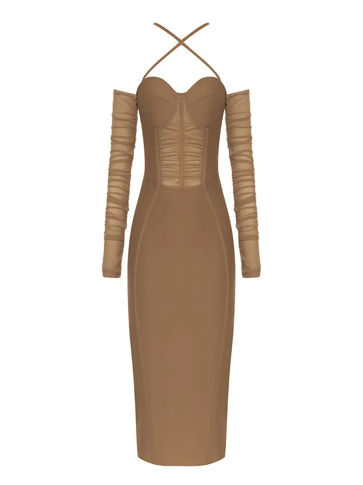 Off-Shoulder Backless Dress Newgew Dresses