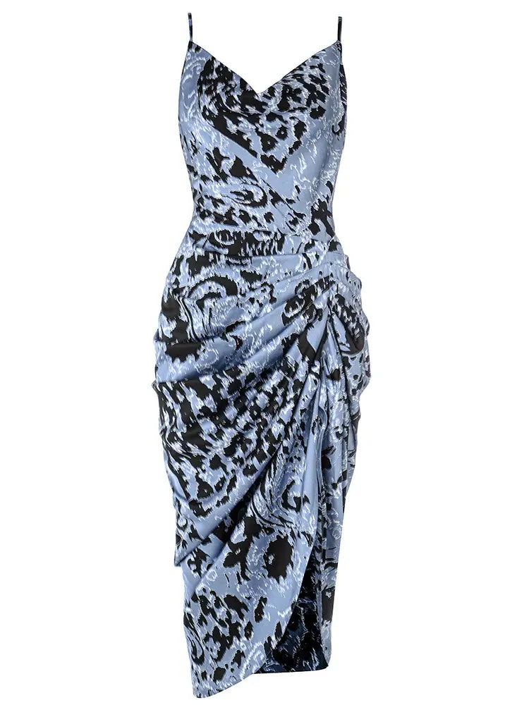 Vintage Ruched Backless Gown Newgew Dresses